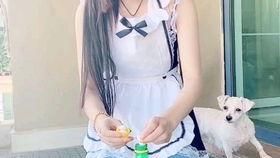 国产美少女比基尼视频,夏日海滩的青春活力展现