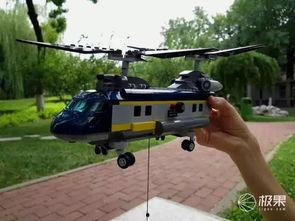 国产积木直升机开箱视频,创意搭建，飞行乐趣无限